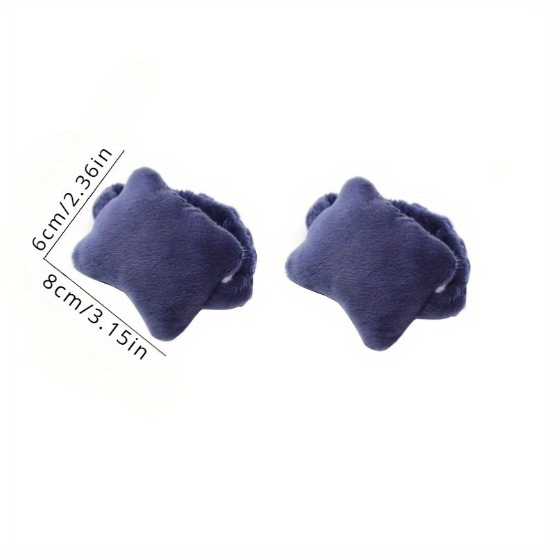 2pcs Mouse Pad Wrist Protector Small Pillow Office Staff Keyboard Typing