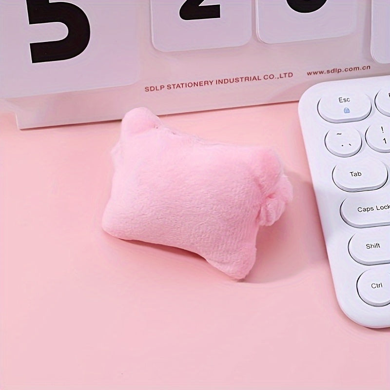 2pcs Mouse Pad Wrist Protector Small Pillow Office Staff Keyboard Typing