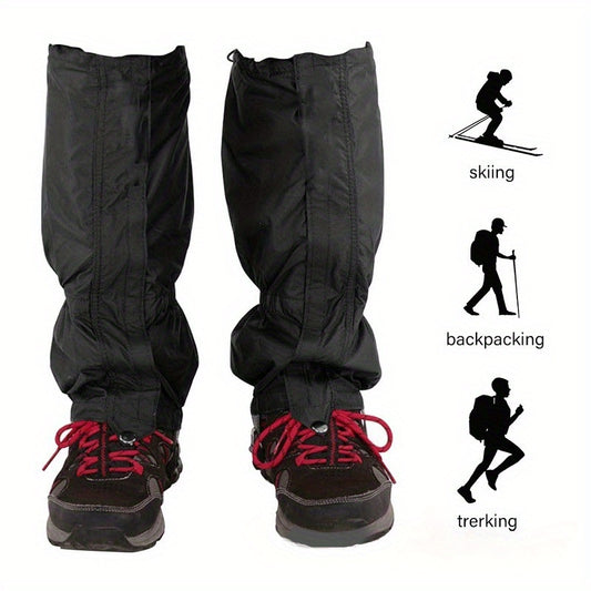 Sandproof Leg Gaiter with Zipper for Outdoor Activities