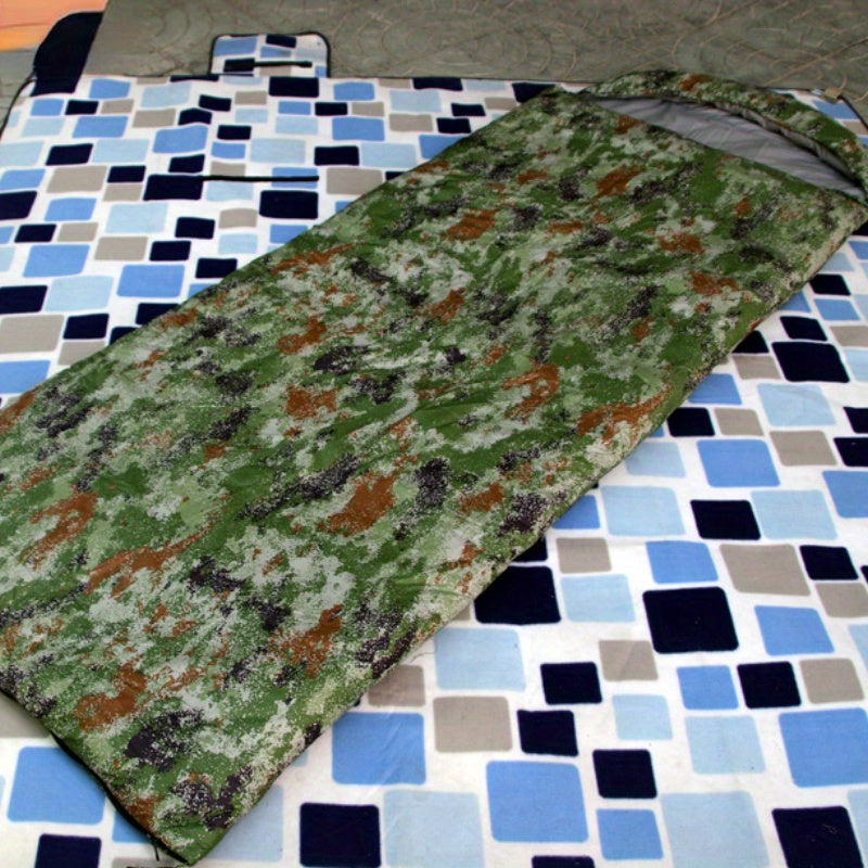 Camouflage Down Sleeping Bag Warm Camping Sleeping Bag