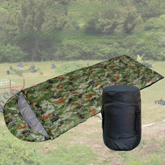 Camouflage Down Sleeping Bag Warm Camping Sleeping Bag