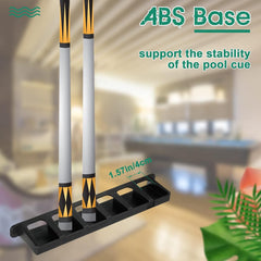 6 Pool Cue Rack Wall Mounted Table Sticks Billiard Accessories
