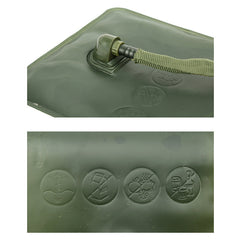 3L Water Bag for Camping Hiking Travel - Portable Sports Water Container