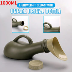1000ml Portable Mobile Toilet Unisex Urinal for Outdoor Driving Camping & Travel