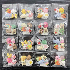 3D Soft Rubber Stickers DIY Cartoon Stickers Water Bottle Phone Case Decor