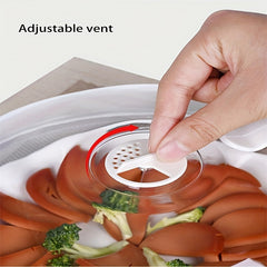 Microwave Oven Splash Proof Cover Transparent Glass