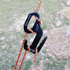 Aluminum Alloy Hook Rope Tightener for Camping and Outdoor