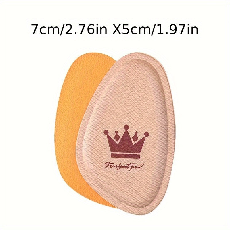 4pcs Women High Heels Forefoot Pads Non-slip Insoles Foot Care Shoe Pads