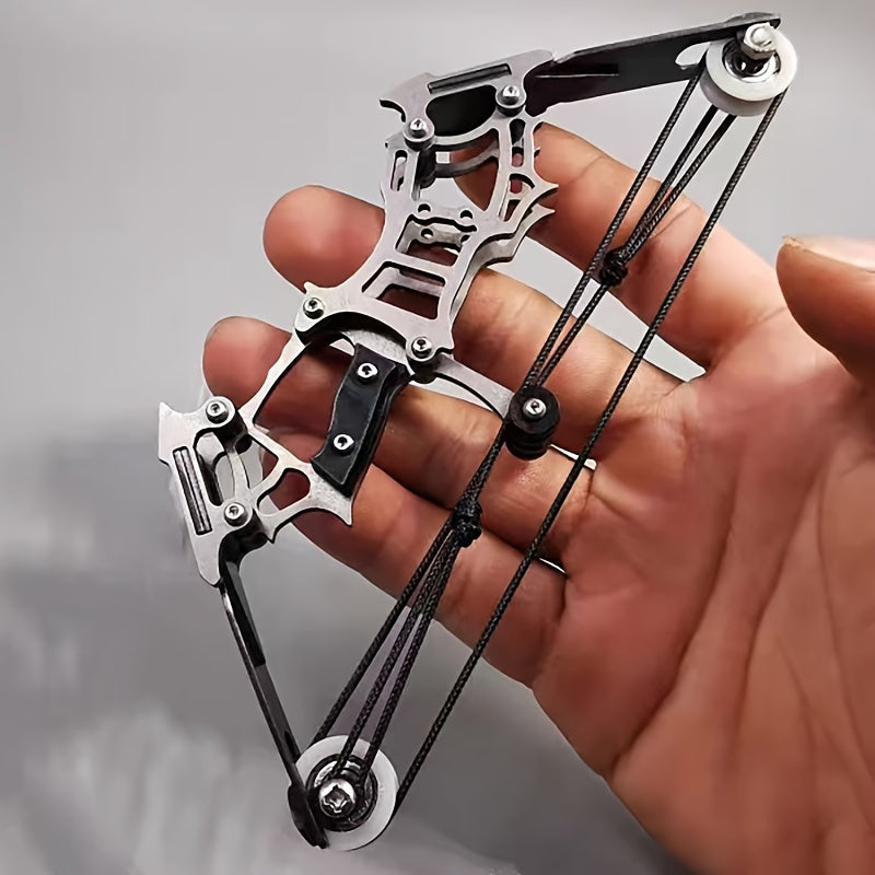Mini Stainless Steel Bow Toy for Outdoor Activities