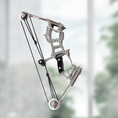 Mini Stainless Steel Bow Toy for Outdoor Activities