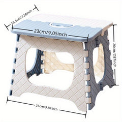Plastic Folding Stool for Adults - Outdoor Portable Board Stool