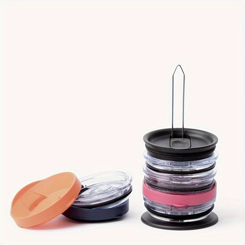 Tumbler Lid Organizer Drying Rack Stand Cup Accessories