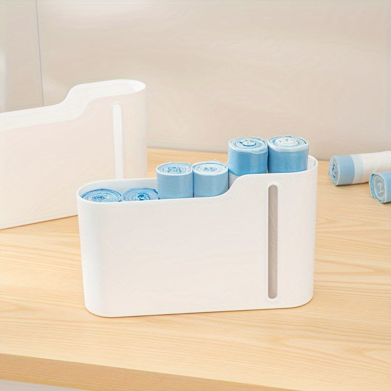 Wall Mounted Trash Bag Dispenser for Home and Office Storage