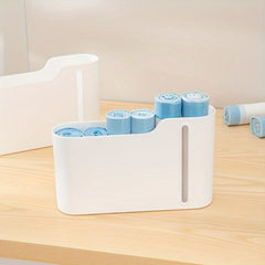 Wall Mounted Trash Bag Dispenser for Home and Office Storage