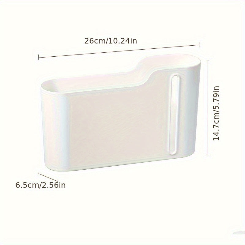Wall Mounted Trash Bag Dispenser for Home and Office Storage