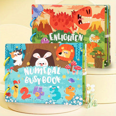 Children's Quiet Book Enlightenment Sticker Busy Book