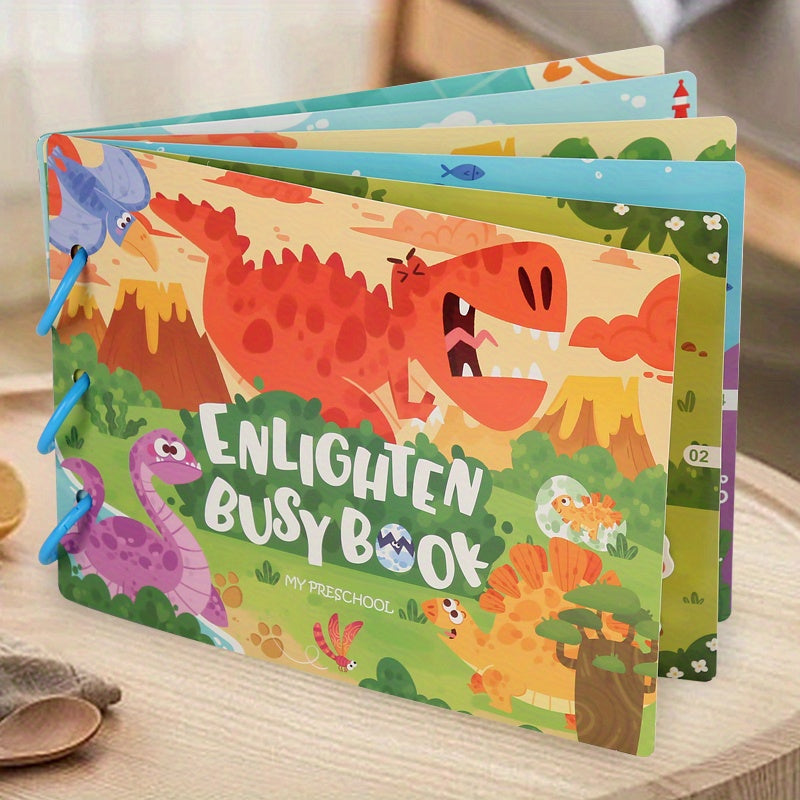 Children's Quiet Book Enlightenment Sticker Busy Book