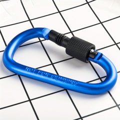 5pcs Aluminum Alloy Carabiner for Travel Camping Survival Gear
