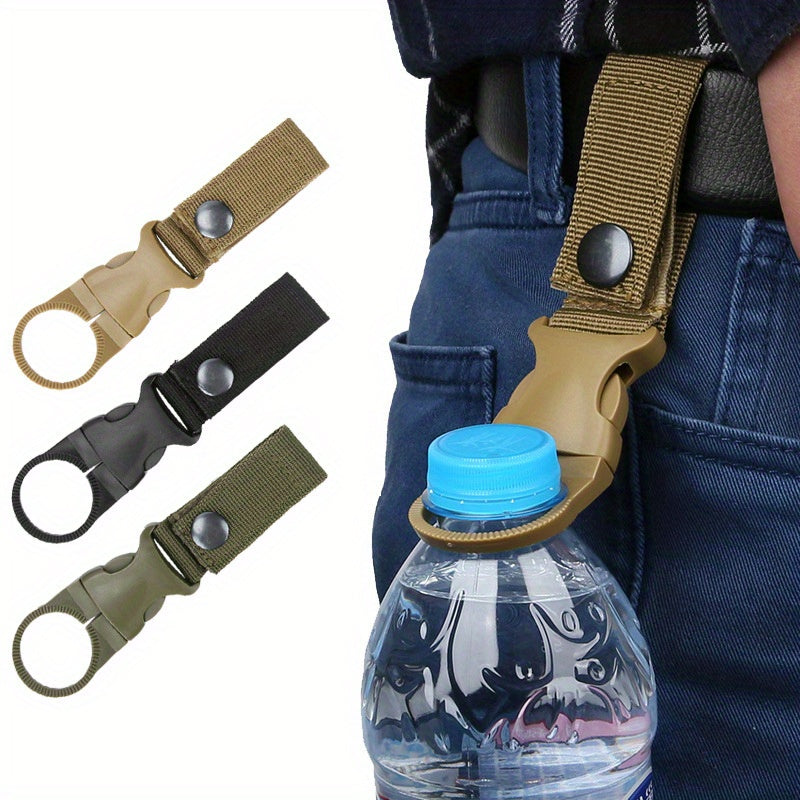 Nylon Webbing Buckle Keychain for Outdoor Activities