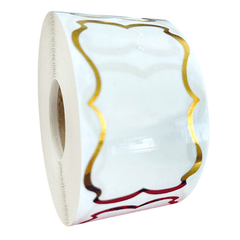 300 Transparent Self Adhesive Sticker Roll Handwritten Waterproof PVC Label