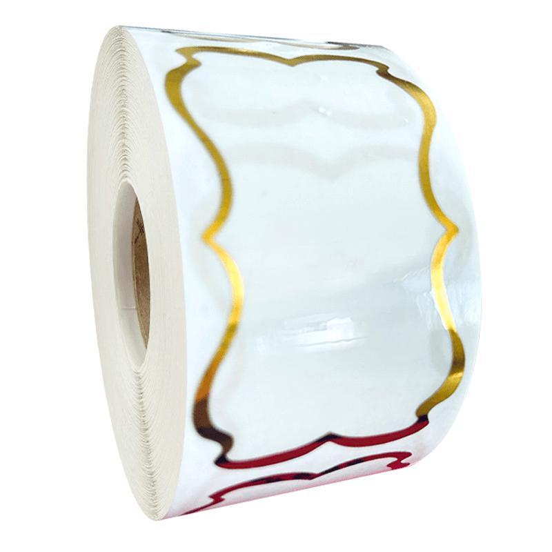 300 Transparent Self Adhesive Sticker Roll Handwritten Waterproof PVC Label