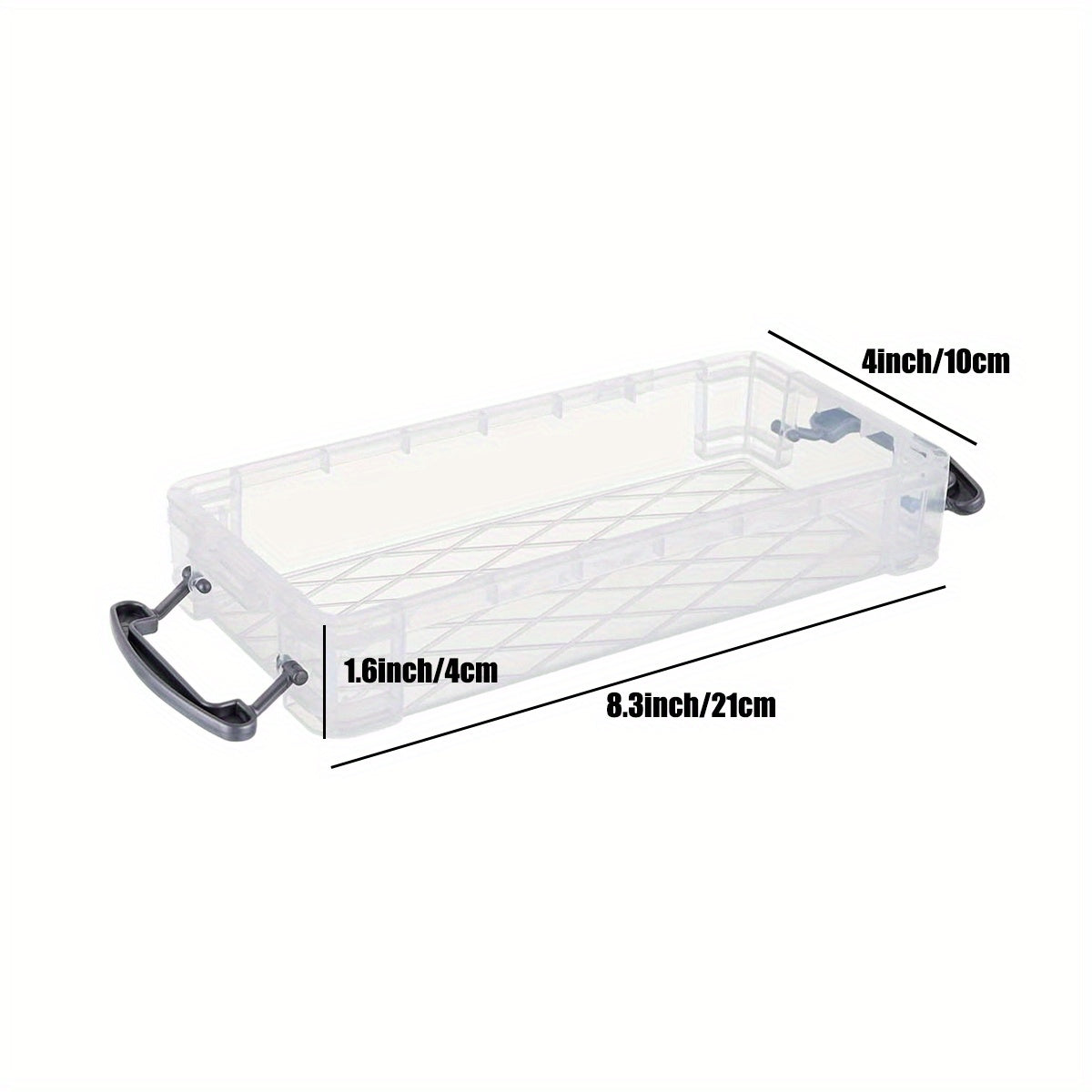 Plastic Pencil Box Large Capacity Case Transparent Sketch Marker