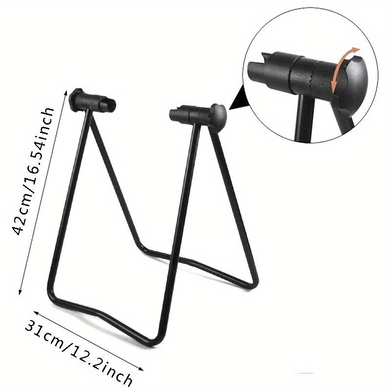Bicycle U-Shaped Parking Rack for Secure Bike Storage