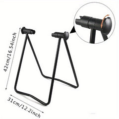 Bicycle U-Shaped Parking Rack for Secure Bike Storage