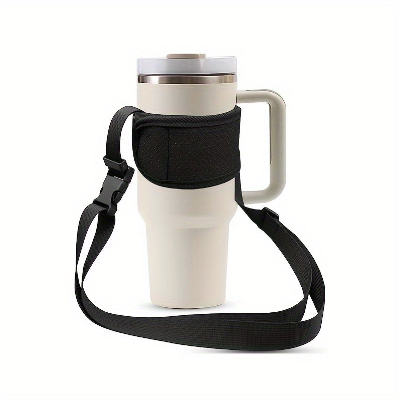 Adjustable Water Bottle Holder for 40-128oz Bottle with Non-slip Strap
