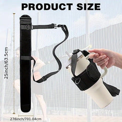 Adjustable Water Bottle Holder for 40-128oz Bottle with Non-slip Strap