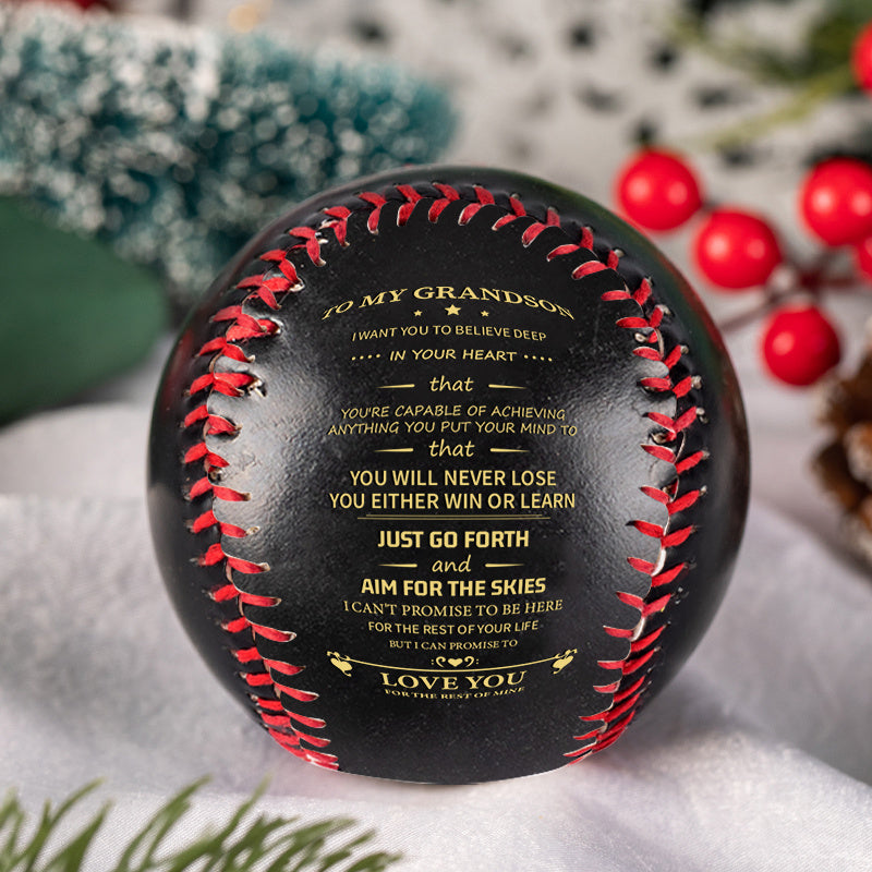 1pc Inspirational PU Baseball for Grandchildren