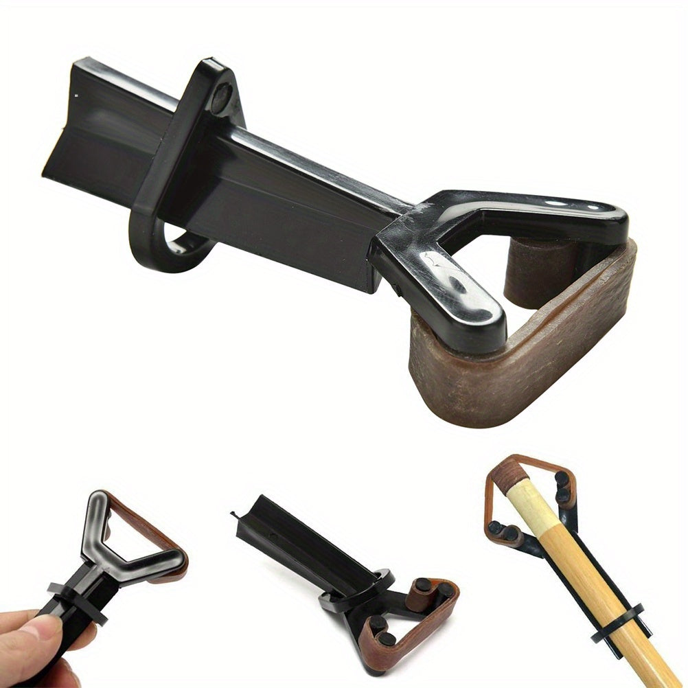 Plastic Snooker Billiard Pool Cue Tip Clamp Glue On Fastener Repair Tool