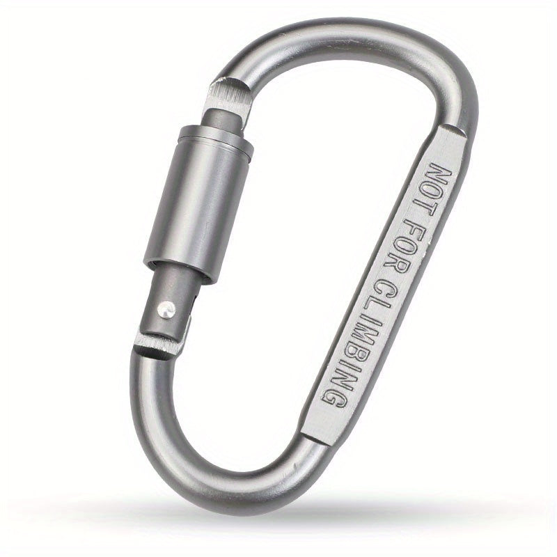 12pcs Thickened D-shaped Buckle for Camping Hiking