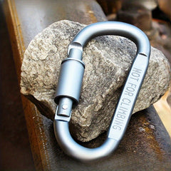 12pcs Thickened D-shaped Buckle for Camping Hiking
