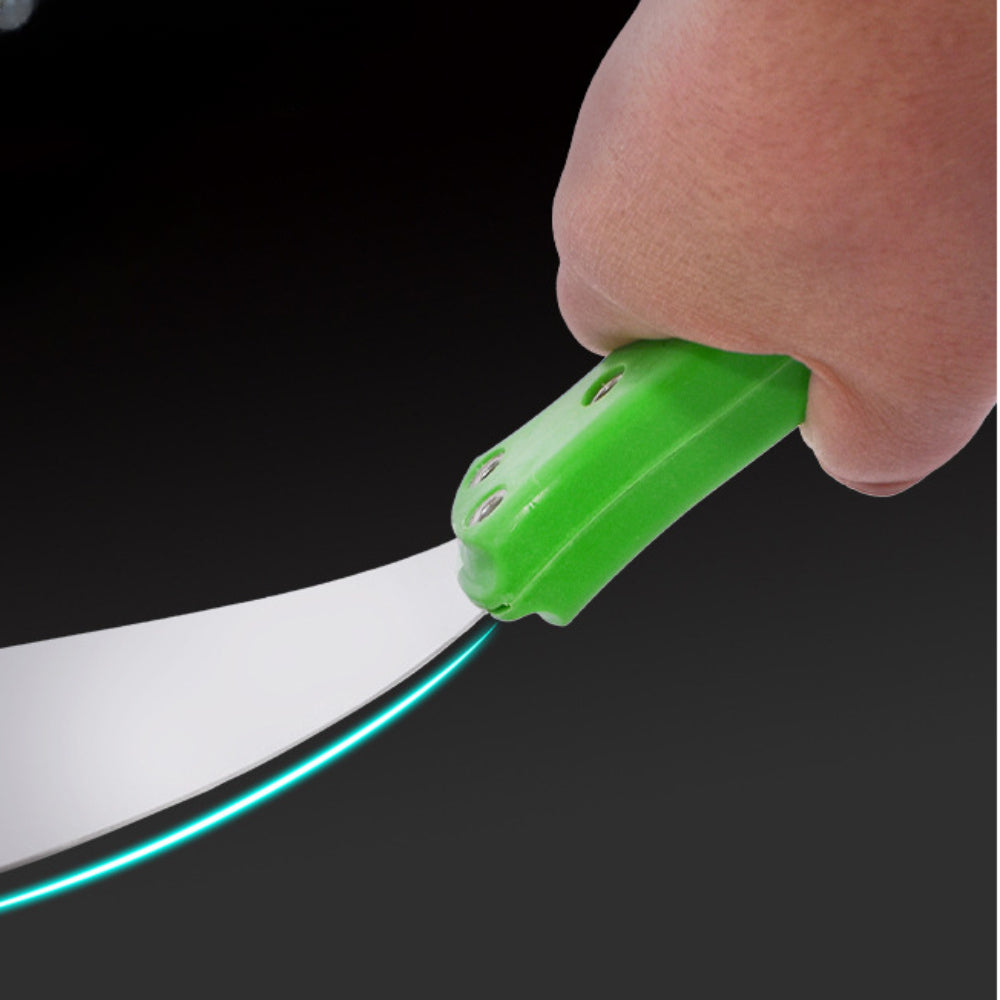 4pcs Putty Set Stainless Steel Green Paint Tool