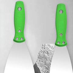 4pcs Putty Set Stainless Steel Green Paint Tool