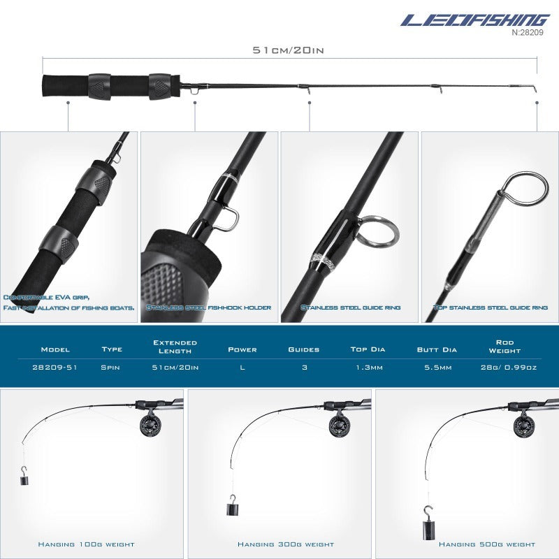 Mini Fishing Rod Lightweight For Winter Outdoor Sports