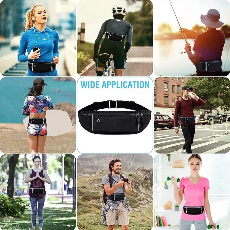 Running Waist Bag Sports Belt with Phone Case Running Bag