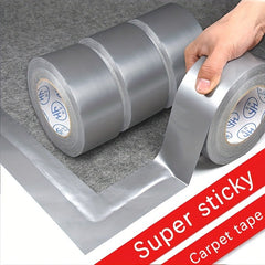 Adhesive Fabric Duct Tape Waterproof Silvery Gray Tape