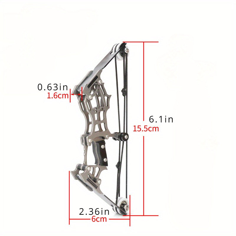 Metal Mini Composite Bow Set w/ Reverse Curved Bow - Target Professional Bow Box