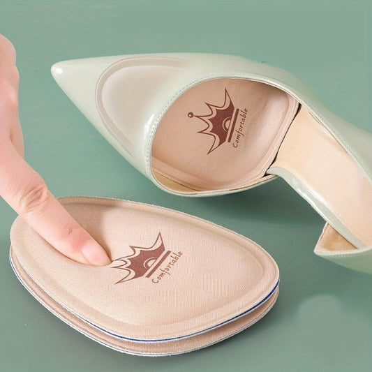 2 4pcs Forefoot Pads Women High Heels Shoes Non slip Half Insoles Foot Care