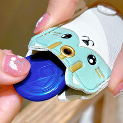 Cat Backpack Pendant Keychain Card Holder
