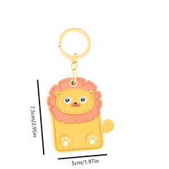Cat Backpack Pendant Keychain Card Holder