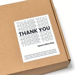 50pcs Thank You For Supporting My Small Business Stickers
