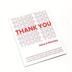 50pcs Thank You For Supporting My Small Business Stickers