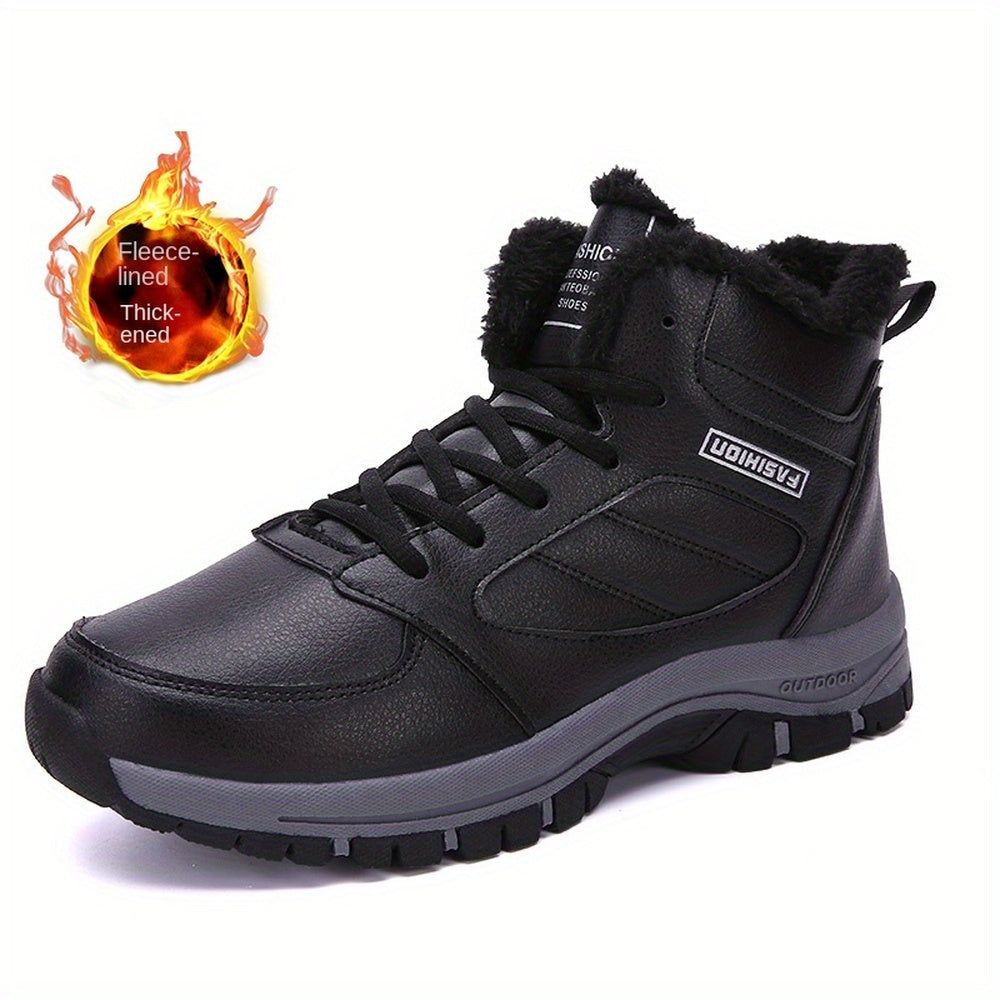 Anti Slip Thickened Warm Hiking Sneakers Snow Boots
