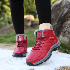 Anti Slip Thickened Warm Hiking Sneakers Snow Boots