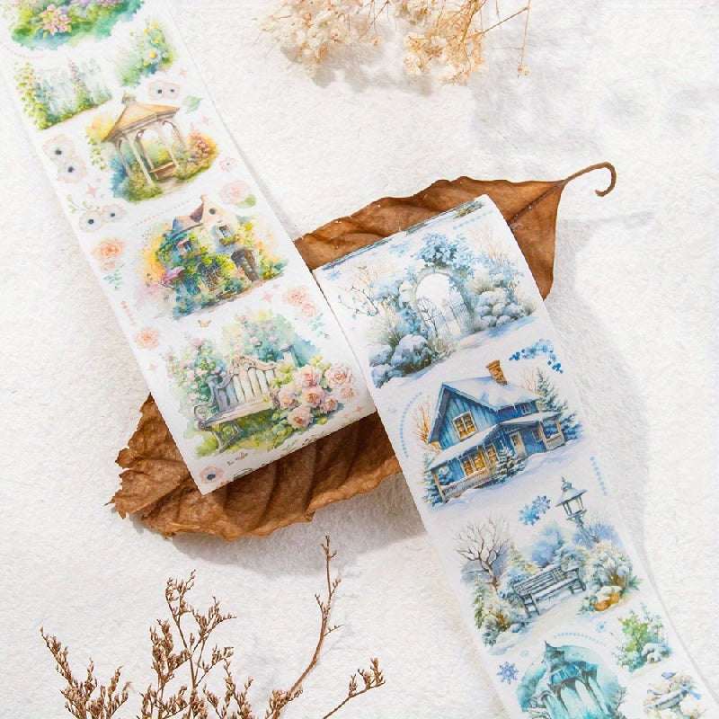 2 Rolls Aromatic Series Small Fresh Garden Landscape Special Tape