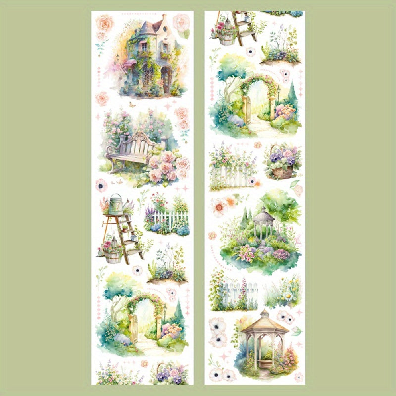 2 Rolls Aromatic Series Small Fresh Garden Landscape Special Tape