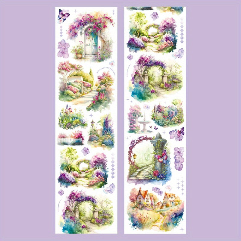 2 Rolls Aromatic Series Small Fresh Garden Landscape Special Tape
